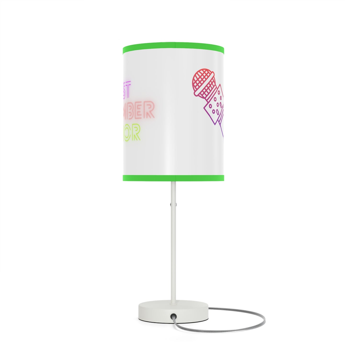 Lamp on a Stand, US|CA plug: Music White