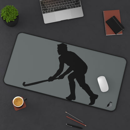 Desk Mat: Hockey Dark Grey