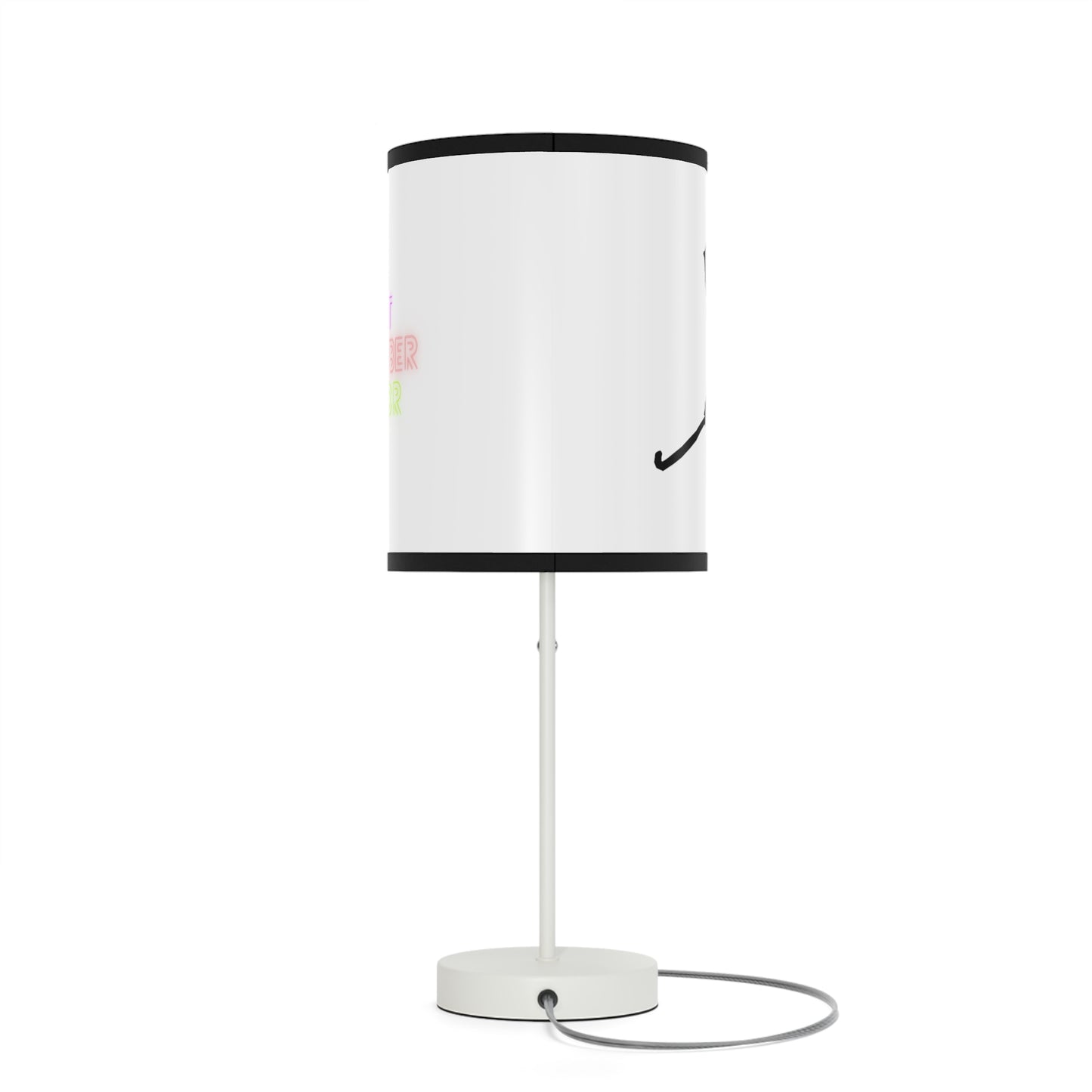 Lamp on a Stand, US|CA plug: Hockey White