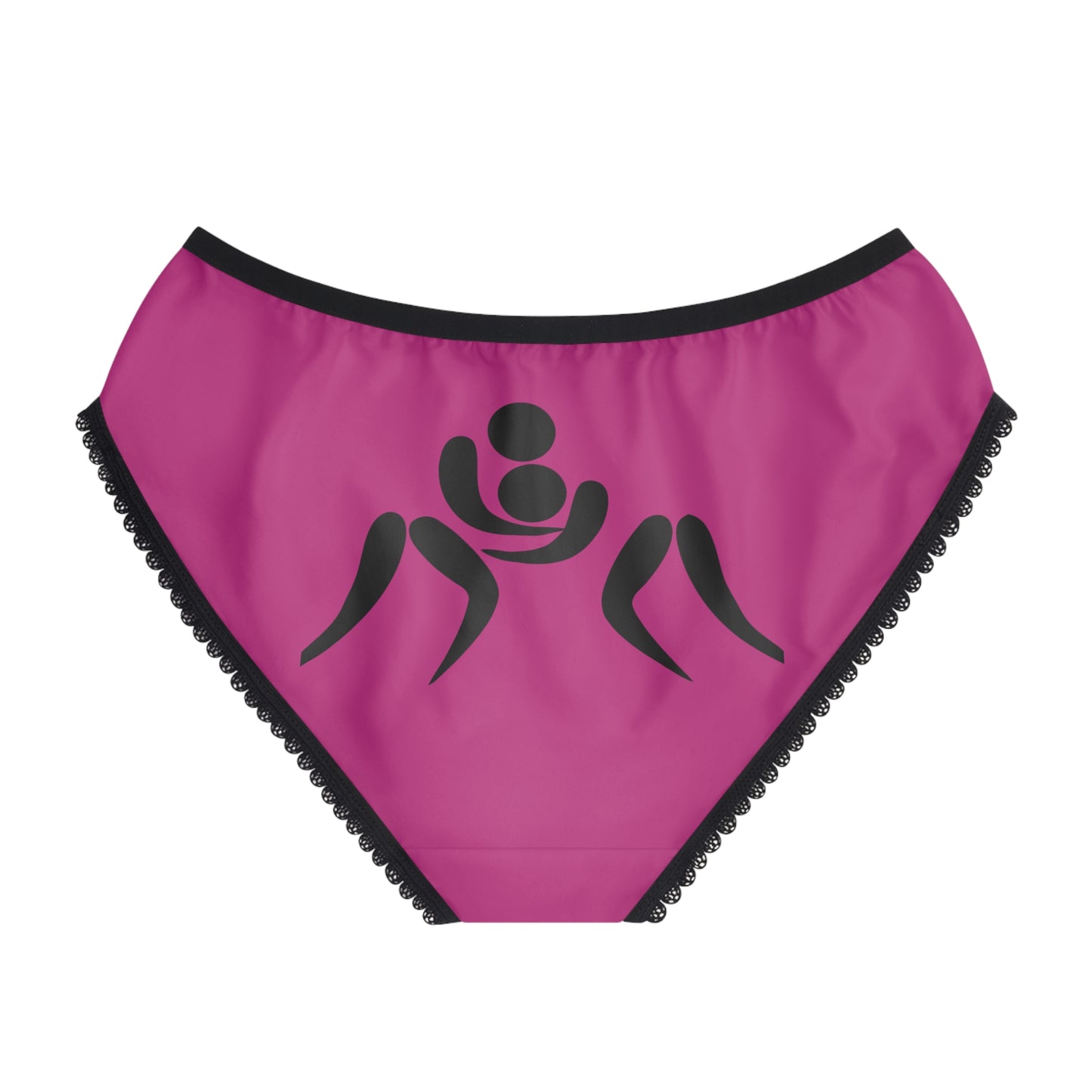 Women's Briefs: Wrestling Pink