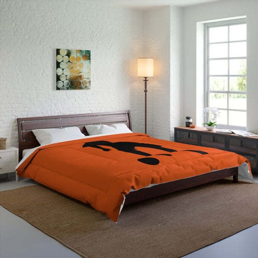 Comforter: Soccer Orange