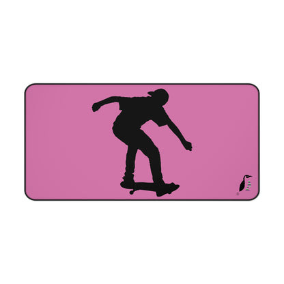 Desk Mat: Skateboarding Lite Pink