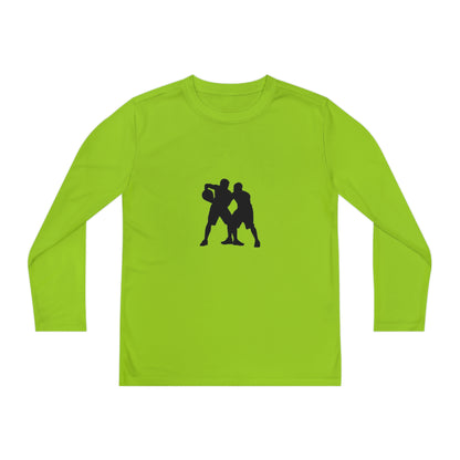 Youth Long Sleeve Competitor Tee: Basketball