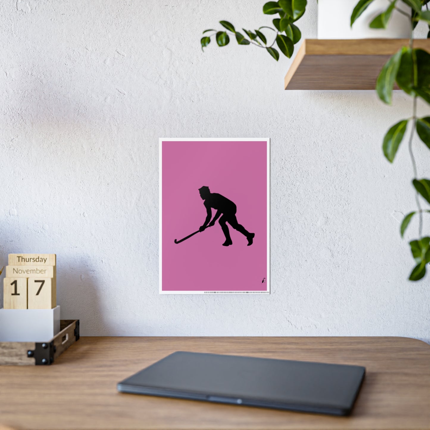 Gloss Posters: Hockey Lite Pink
