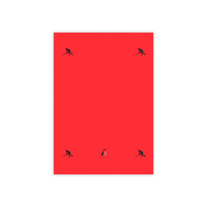 Post-it® Note Pads: Hockey Red