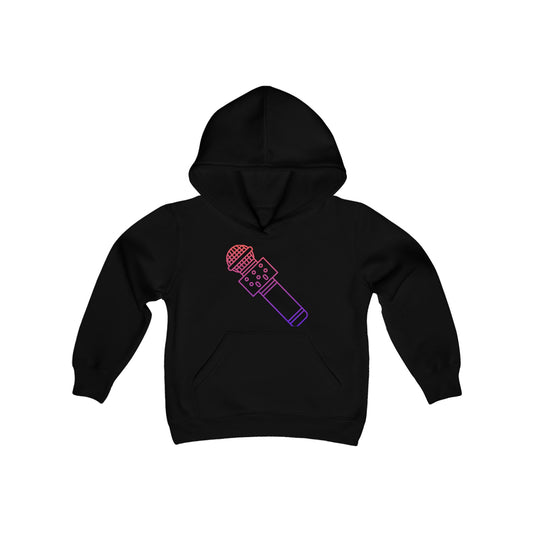 Youth Heavy Blend Hooded Sweatshirt: Music