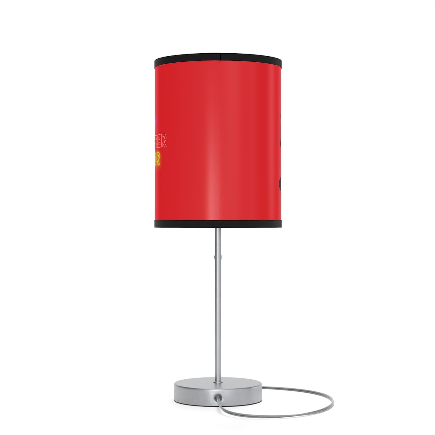 Lamp on a Stand, US|CA plug: Soccer Red