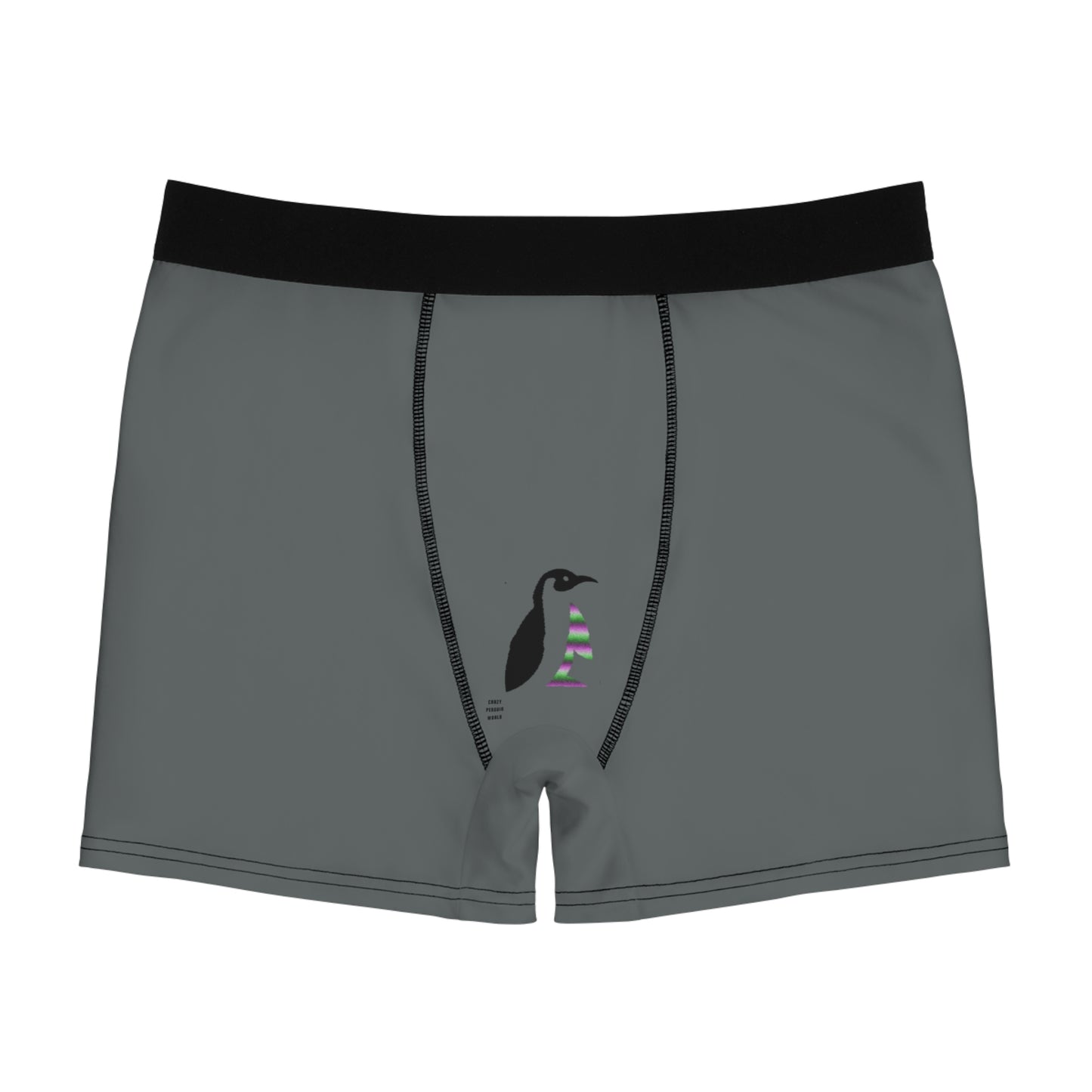 Men's Boxer Briefs: Wolves Dark Grey