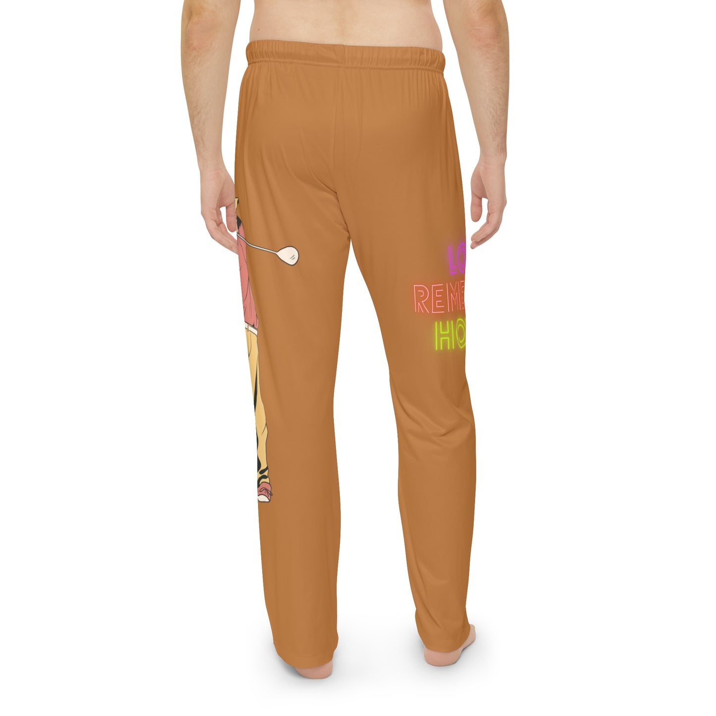 Men's Pajama Pants: Golf Lite Brown