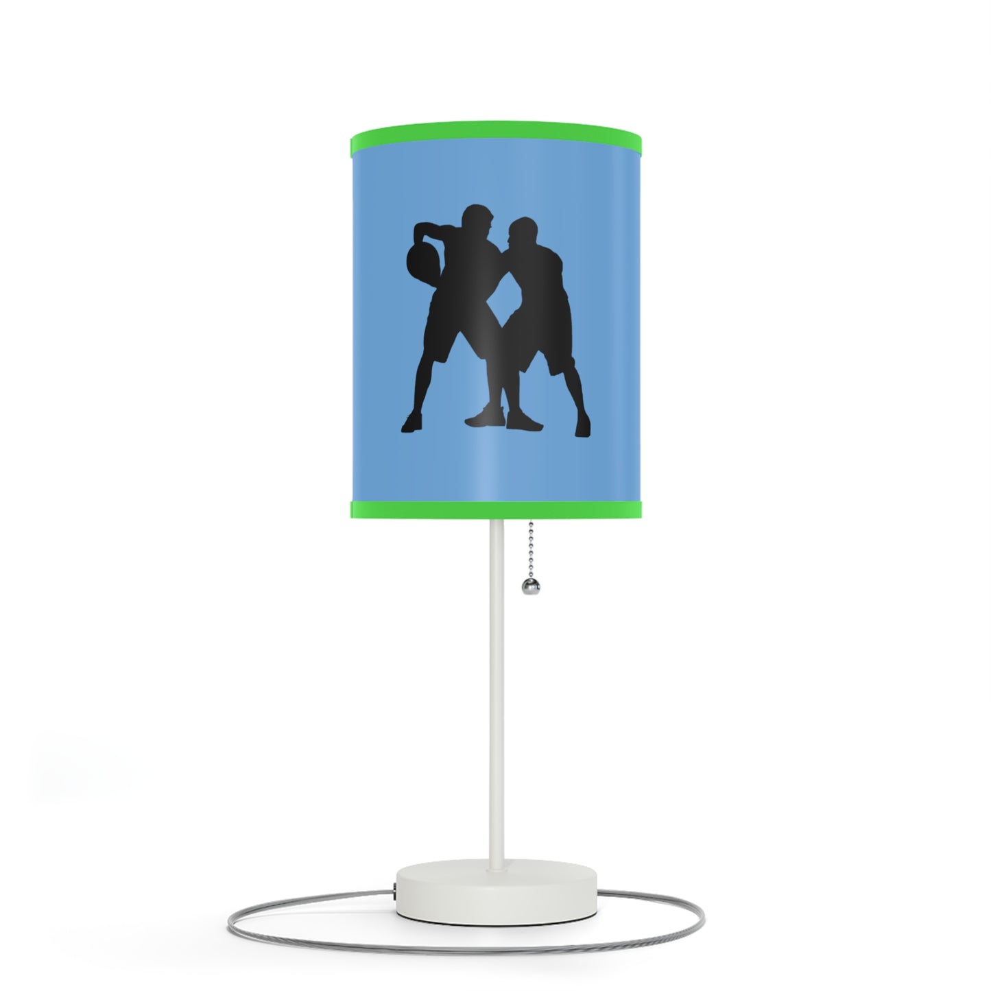 Lamp on a Stand, US|CA plug: Basketball Lite Blue