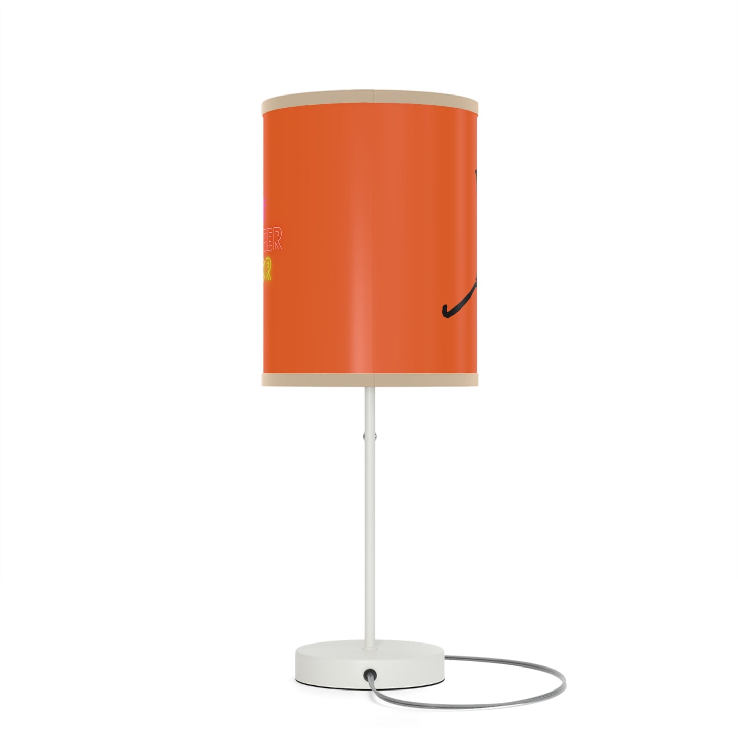 Lamp on a Stand, US|CA plug: Hockey Orange