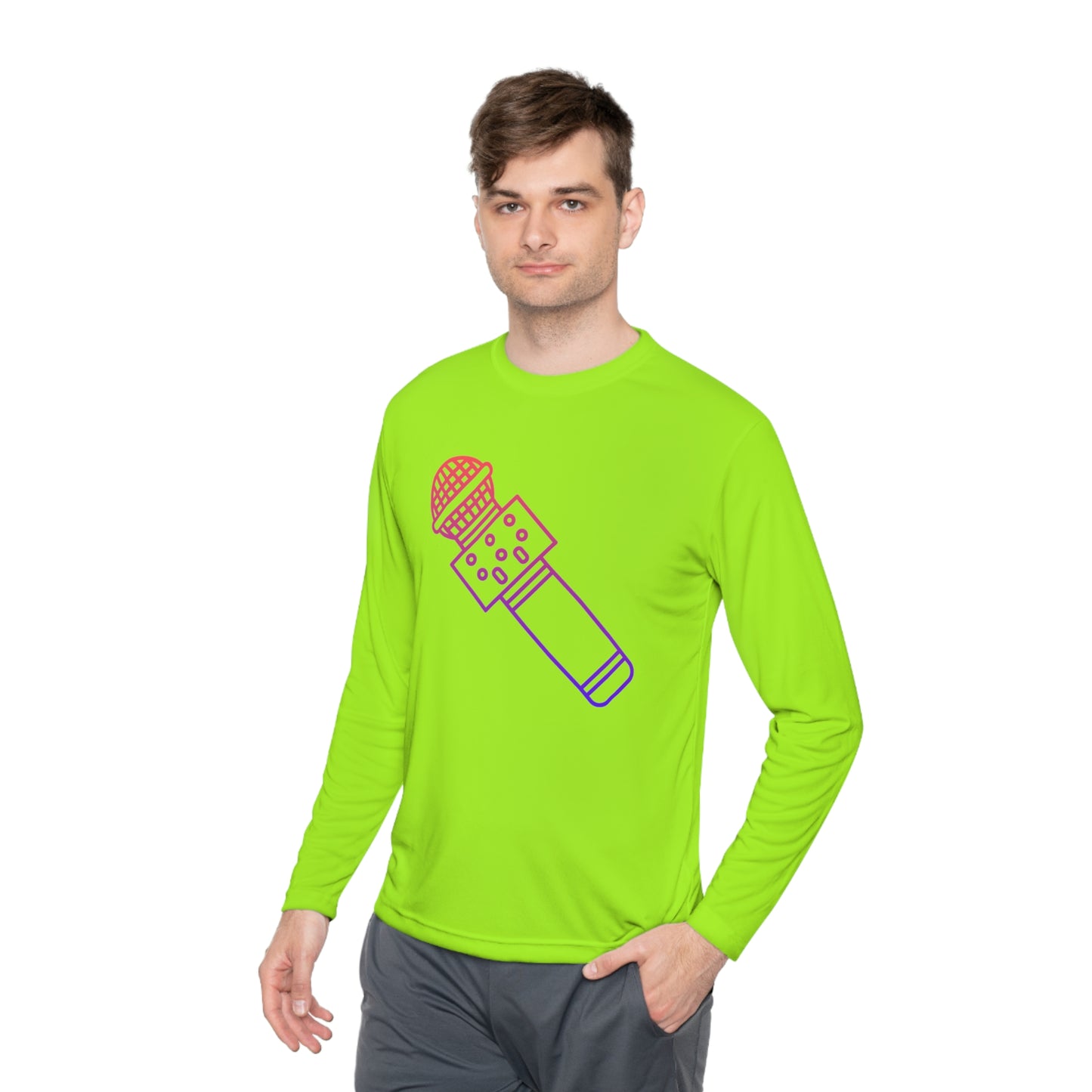 Lightweight Long Sleeve Tee: Music #2