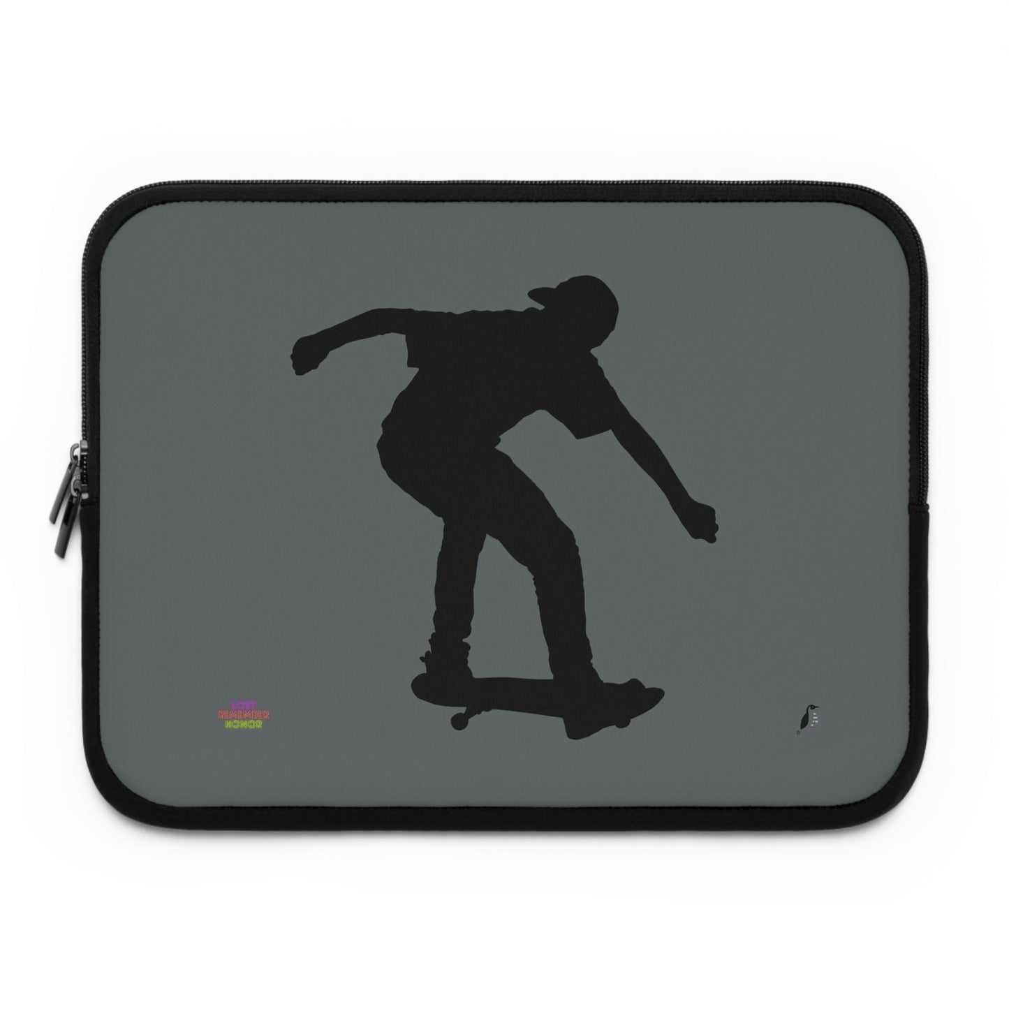 Laptop Sleeve: Skateboarding Dark Grey