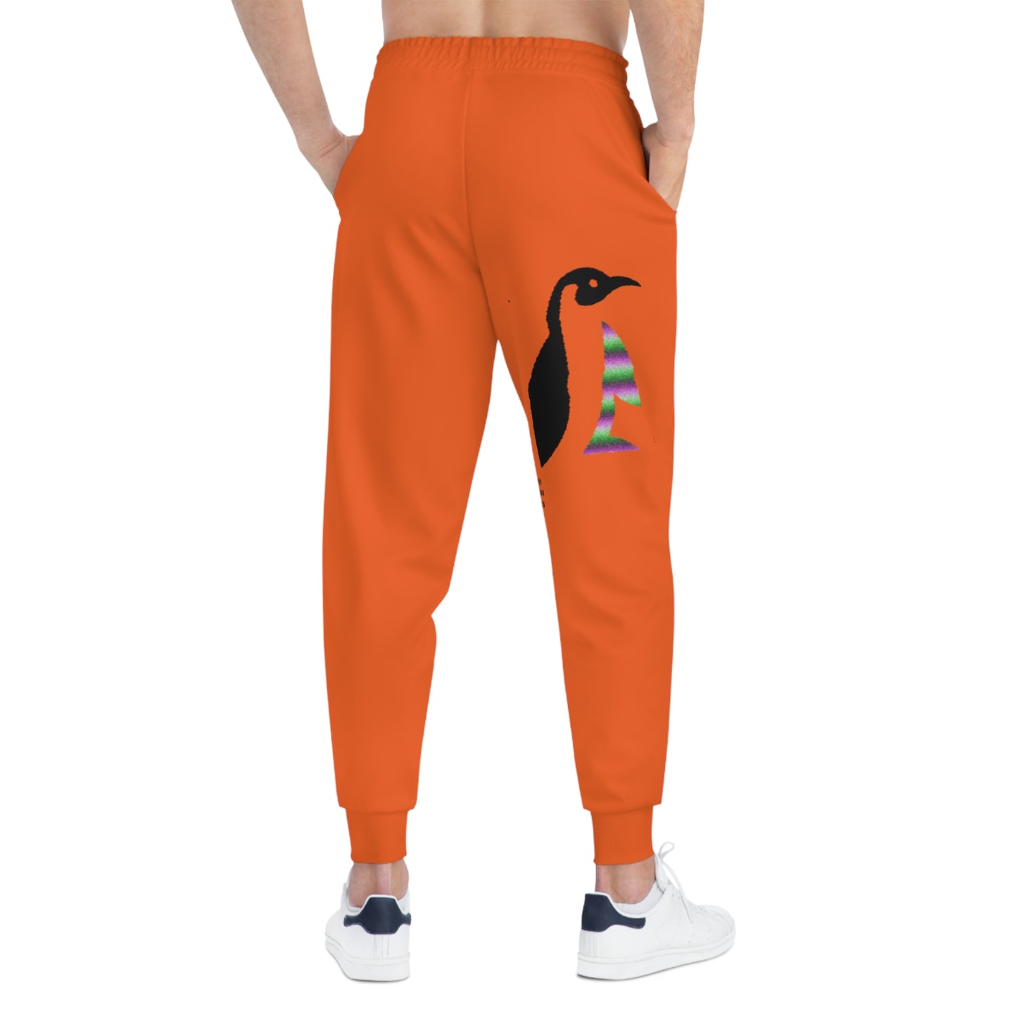 Athletic Joggers: Lost Remember Honor Orange