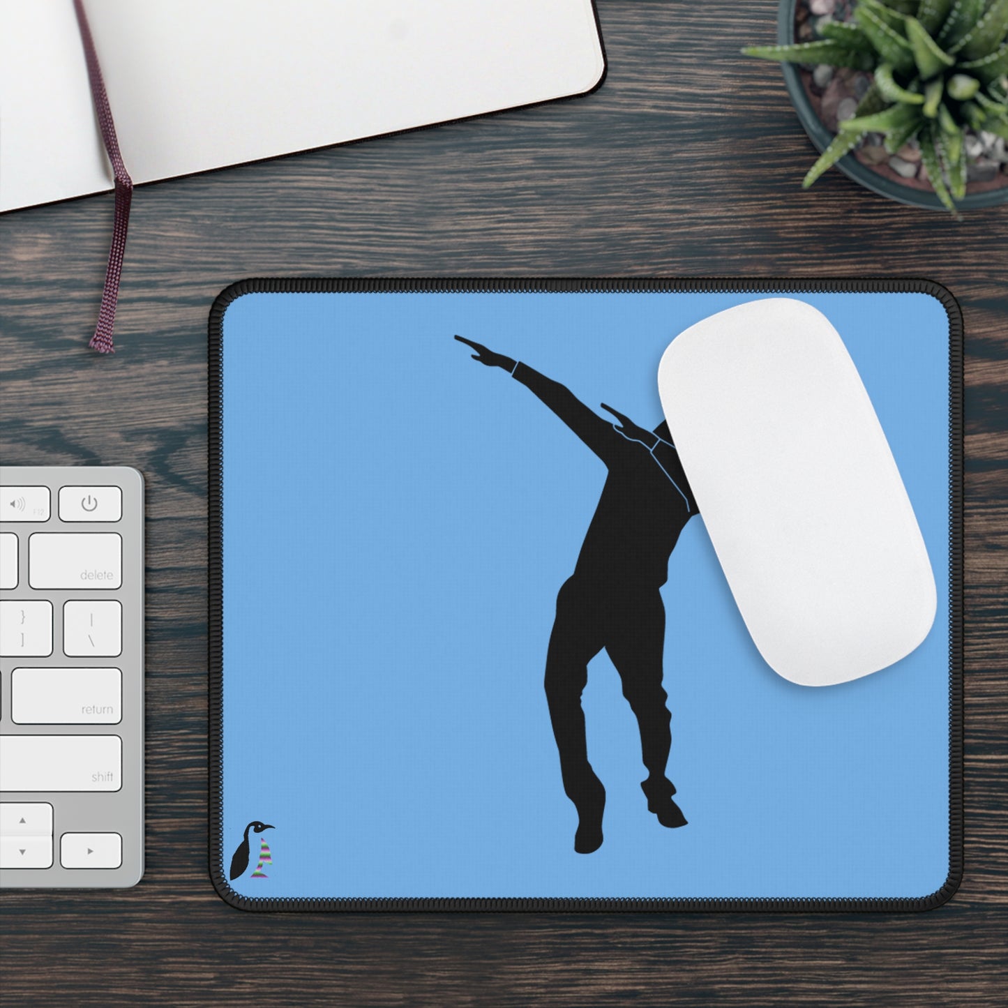 Gaming Mouse Pad: Dance Lite Blue