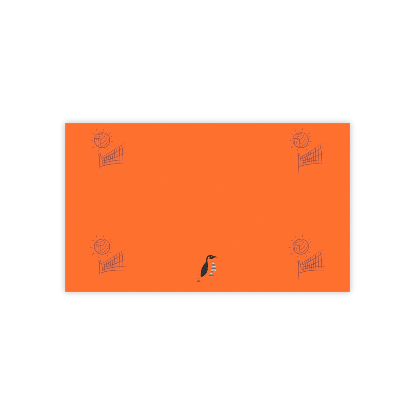 Post-it® Note Pads: Volleyball Orange