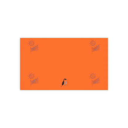 Post-it® Note Pads: Volleyball Orange