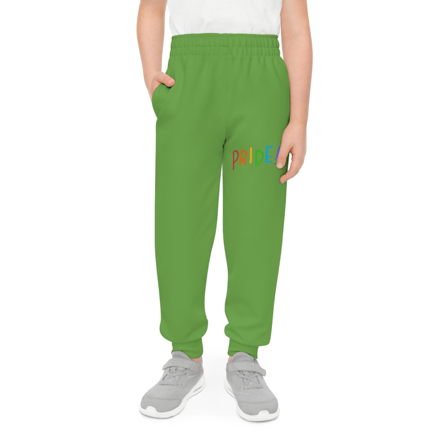 Youth Joggers: LGBTQ Pride Green