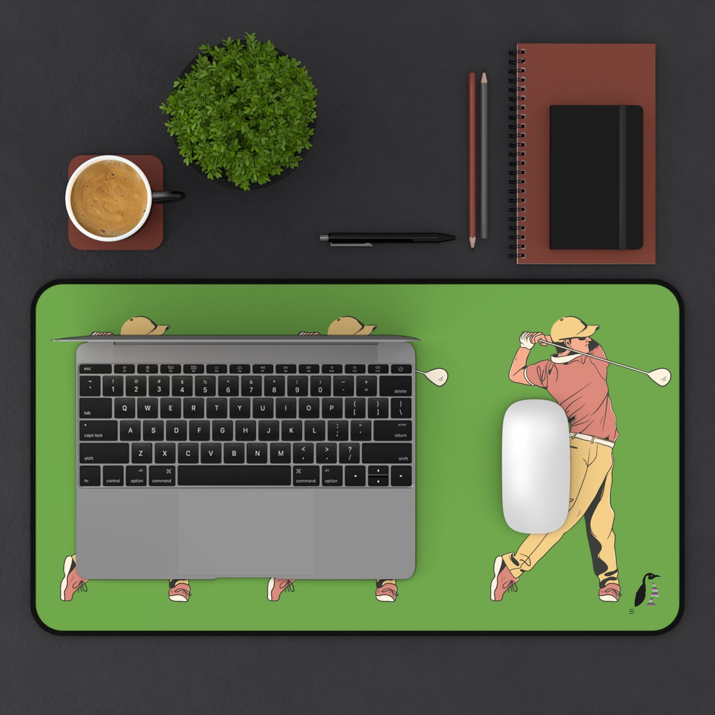 Desk Mat: Golf Green