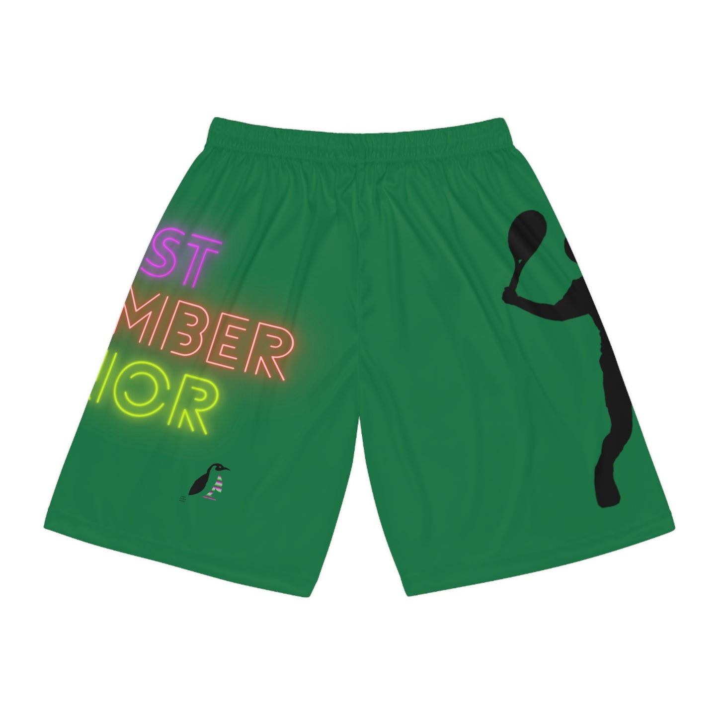 Basketball Shorts: Tennis Dark Green