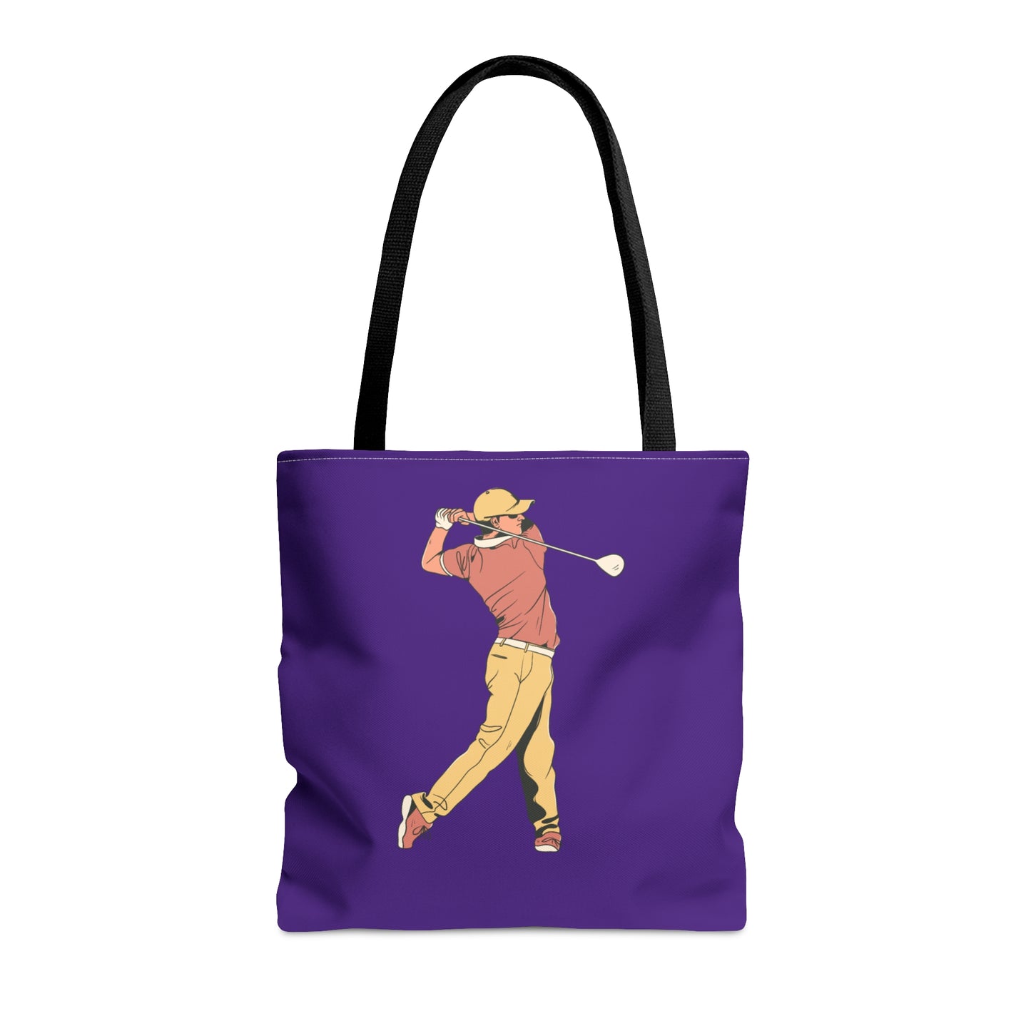 Tote Bag: Golf Purple