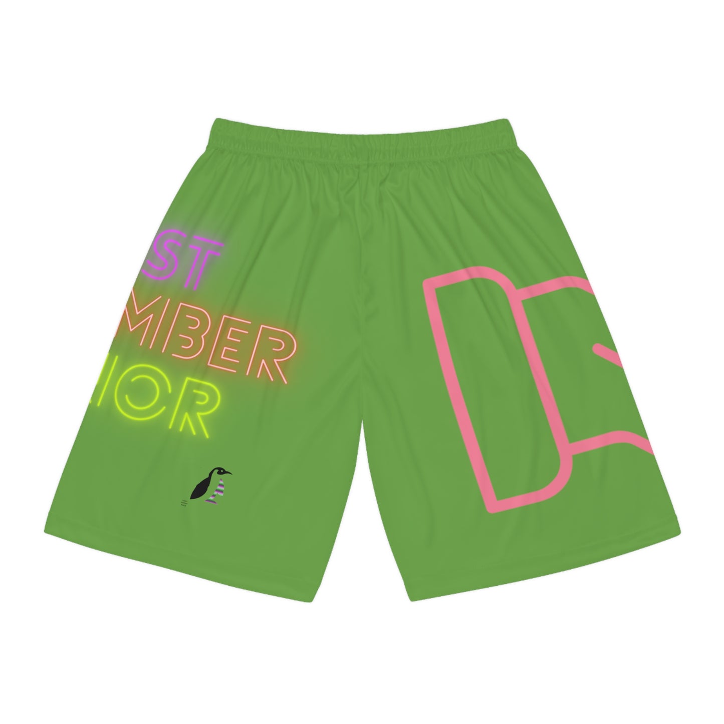 Basketball Shorts: Fight Cancer Green