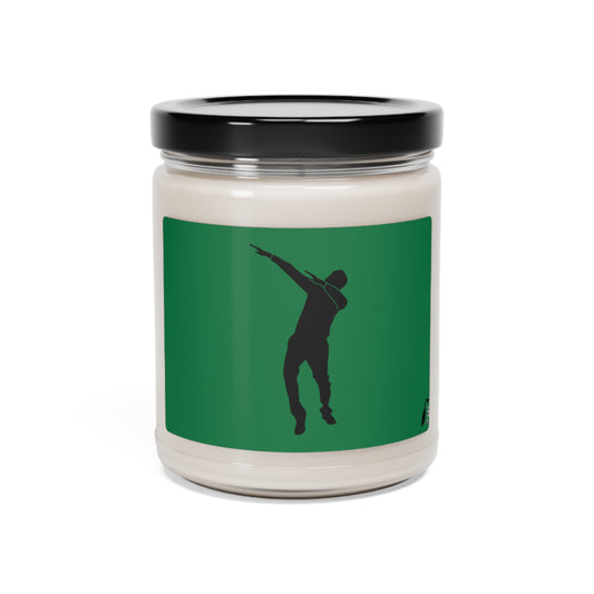 Scented Soy Candle, 9oz: Dance Dark Green