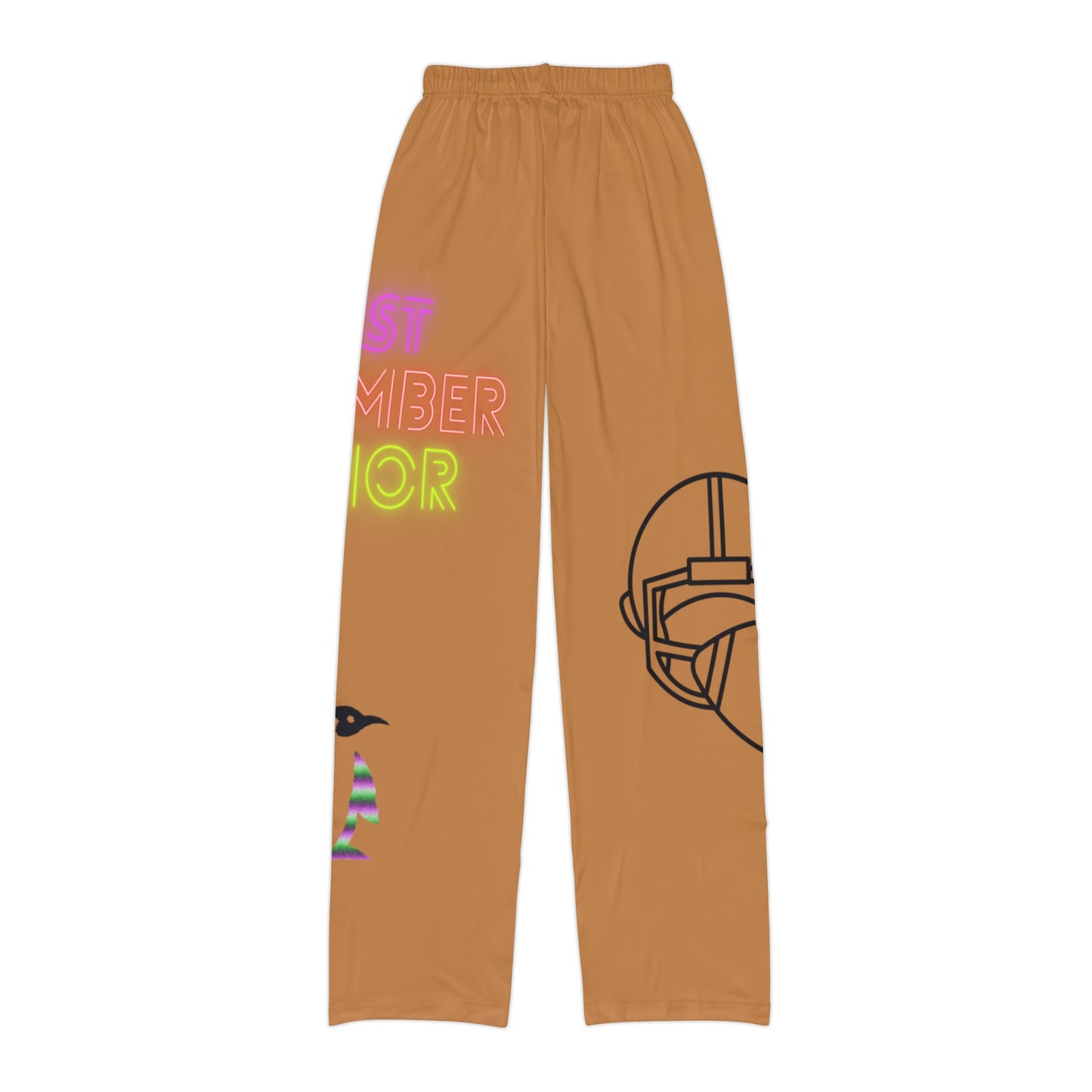 Pajama na pantalon ng mga bata: Football Lite Brown 