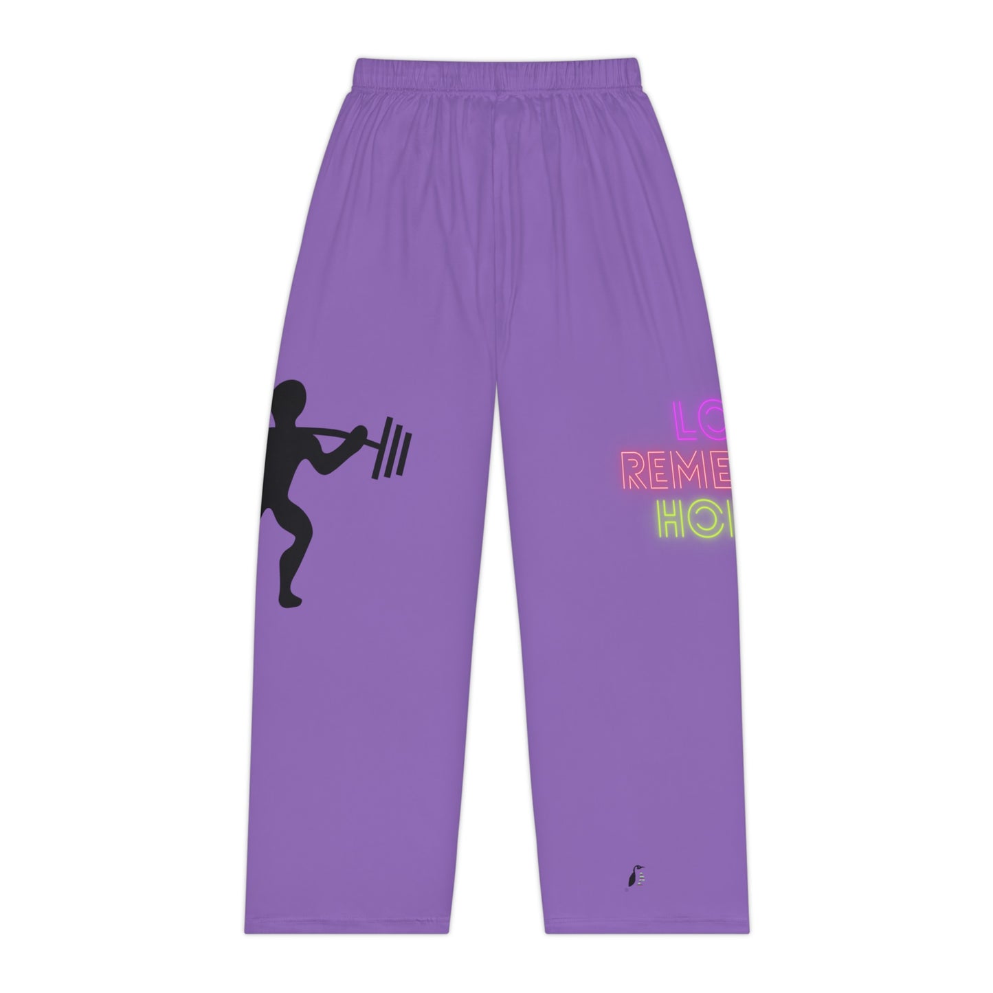 Pambabaeng Pajama Pants: Weightlifting Lite Purple 