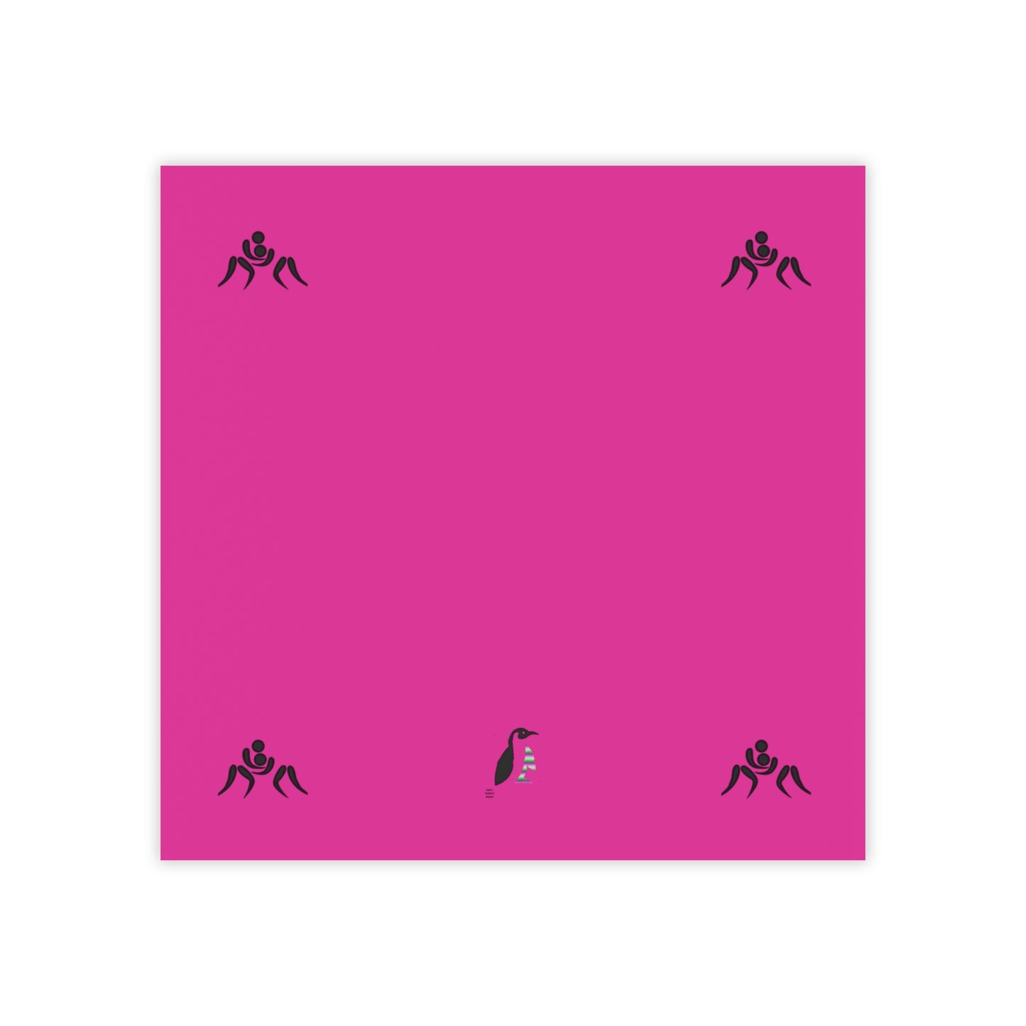 Post-it® Note Pads: Wrestling Pink