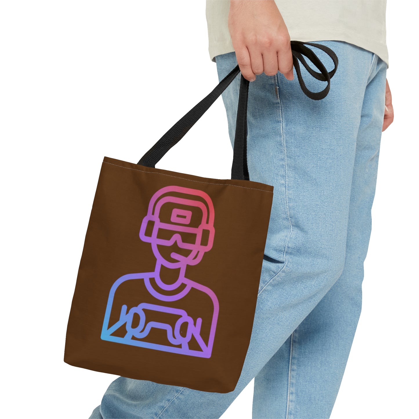 Tote Bag: Gaming Brown