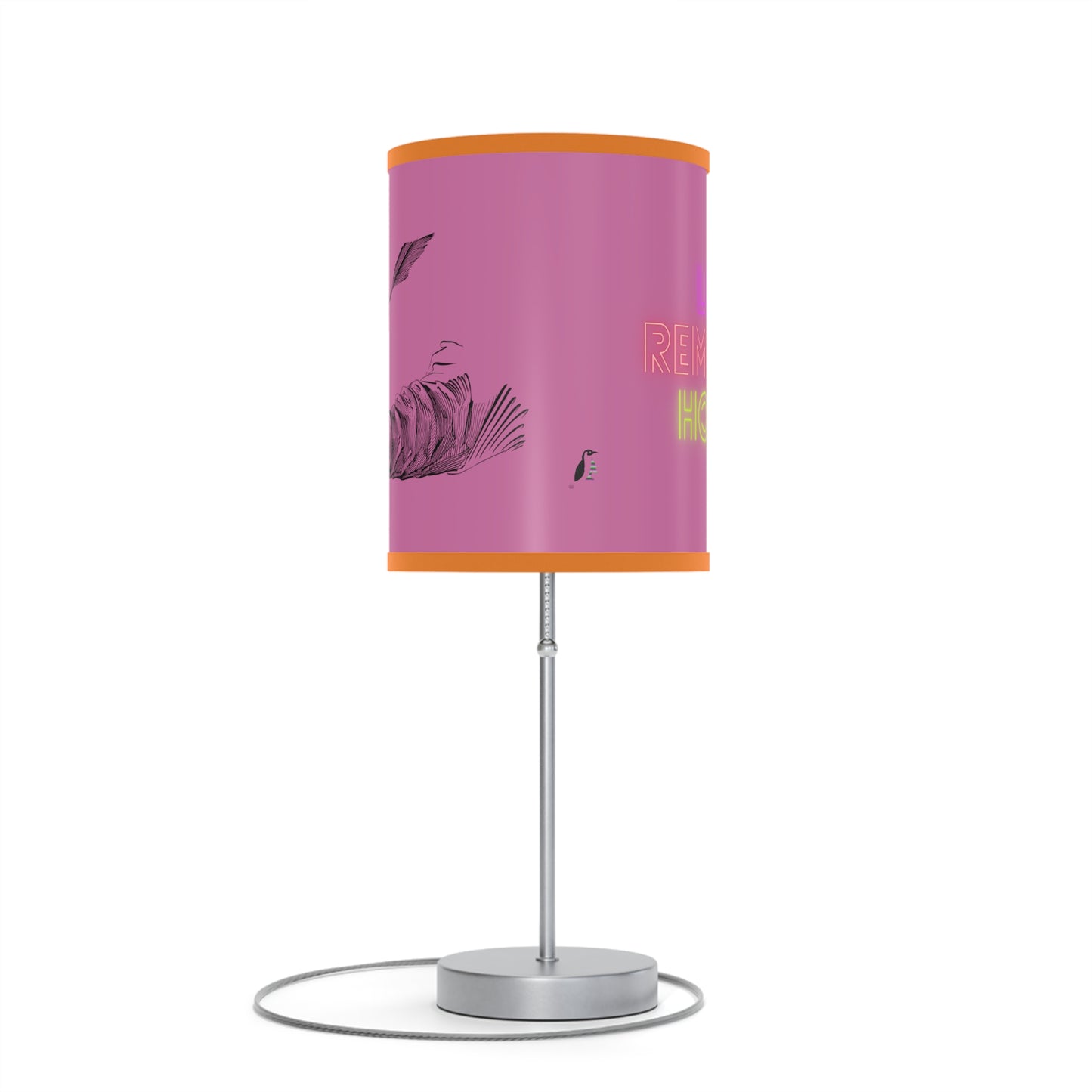 Lamp on a Stand, US|CA plug: Writing Lite Pink