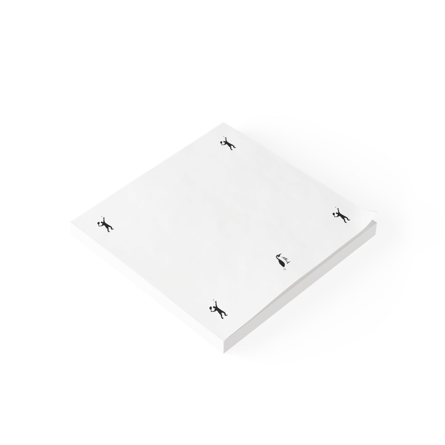 Post-it® Note Pads: Tennis White