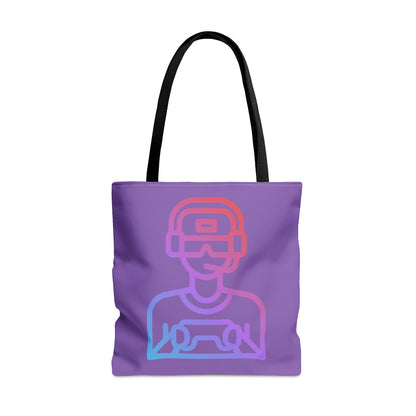 Tote Bag: Gaming Lite Purple