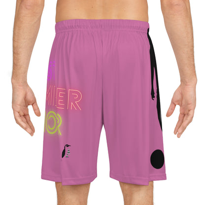 Basketball Shorts: Soccer Lite Pink