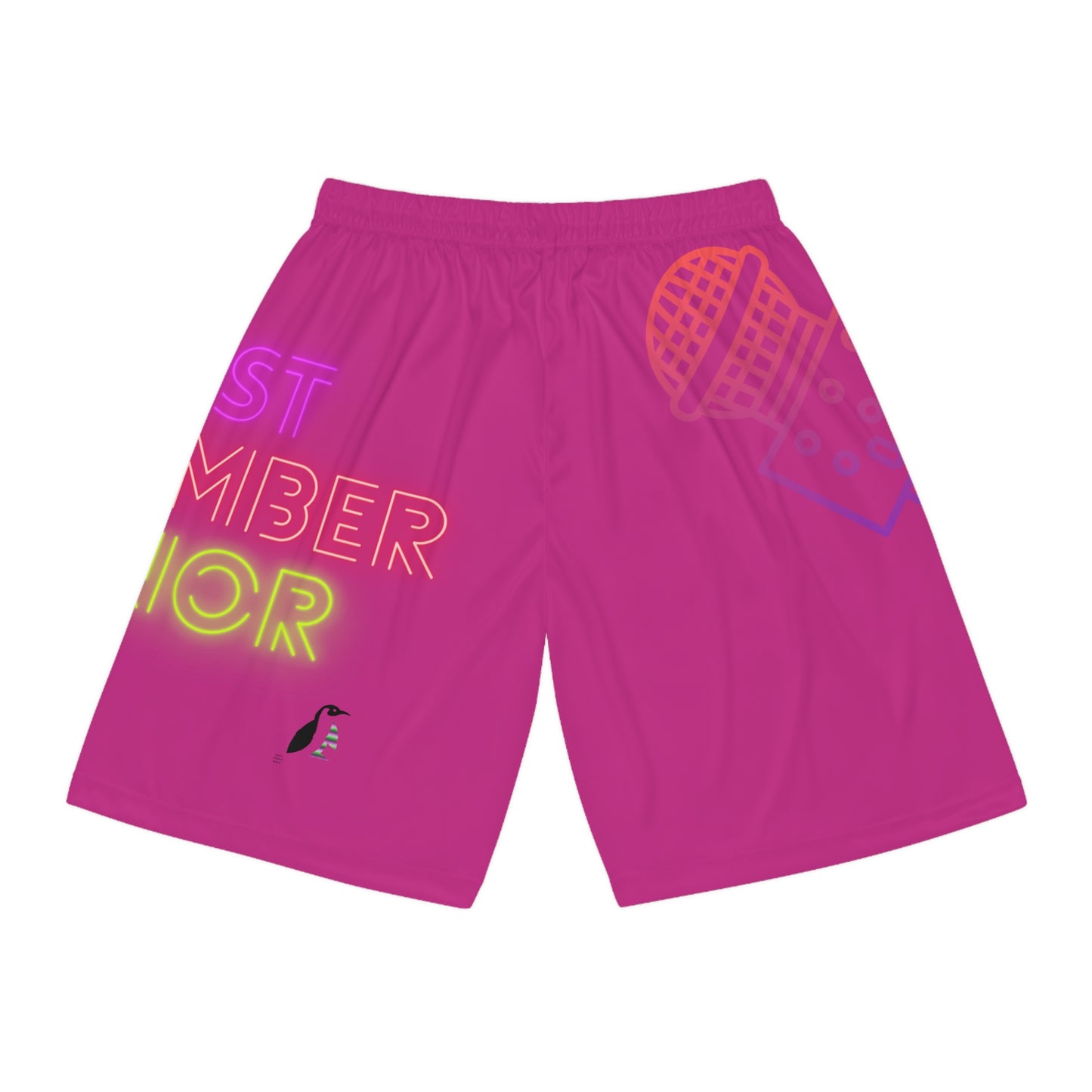 Basketball Shorts: Music Pink