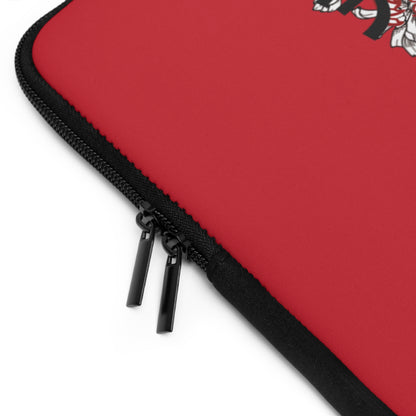 Laptop Sleeve: Dragons Dark Red