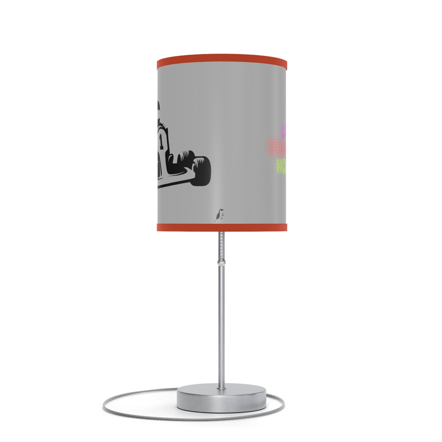 Lamp on a Stand, US|CA plug: Racing Lite Grey