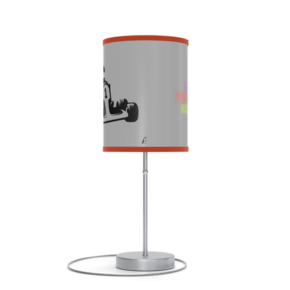 Lamp on a Stand, US|CA plug: Racing Lite Grey