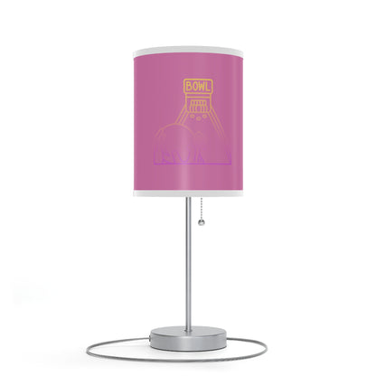 Lamp on a Stand, US|CA plug: Bowling Lite Pink