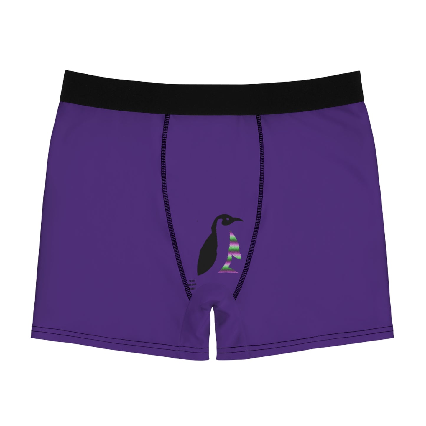 Men's Boxer Briefs: Volleyball Purple