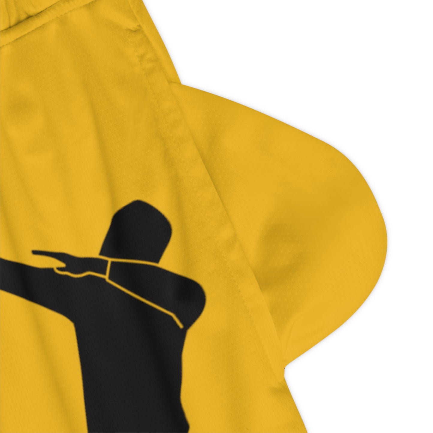 Basketball Rib Shorts: Dance Yellow