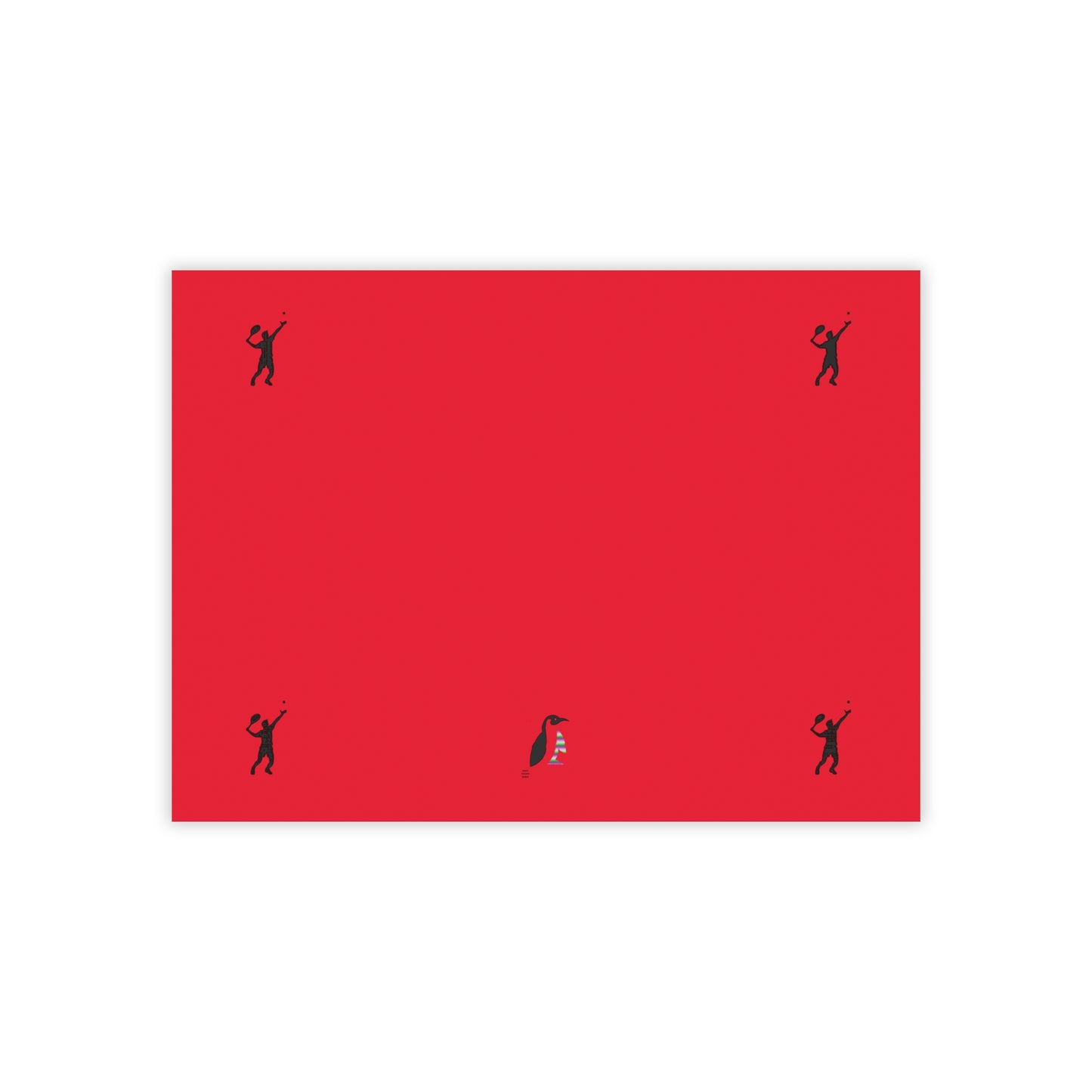 Post-it® Note Pads: Tennis Dark Red