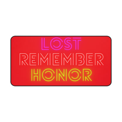 Desk Mat: Lost Remember Honor Red