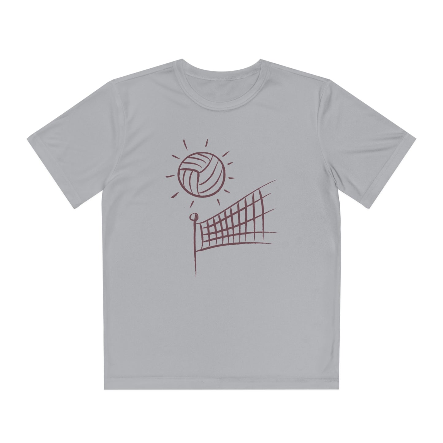 Youth Competitor Tee #1: Volleyball