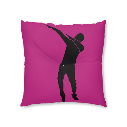 Tufted Floor Pillow, Square: Dance Pink