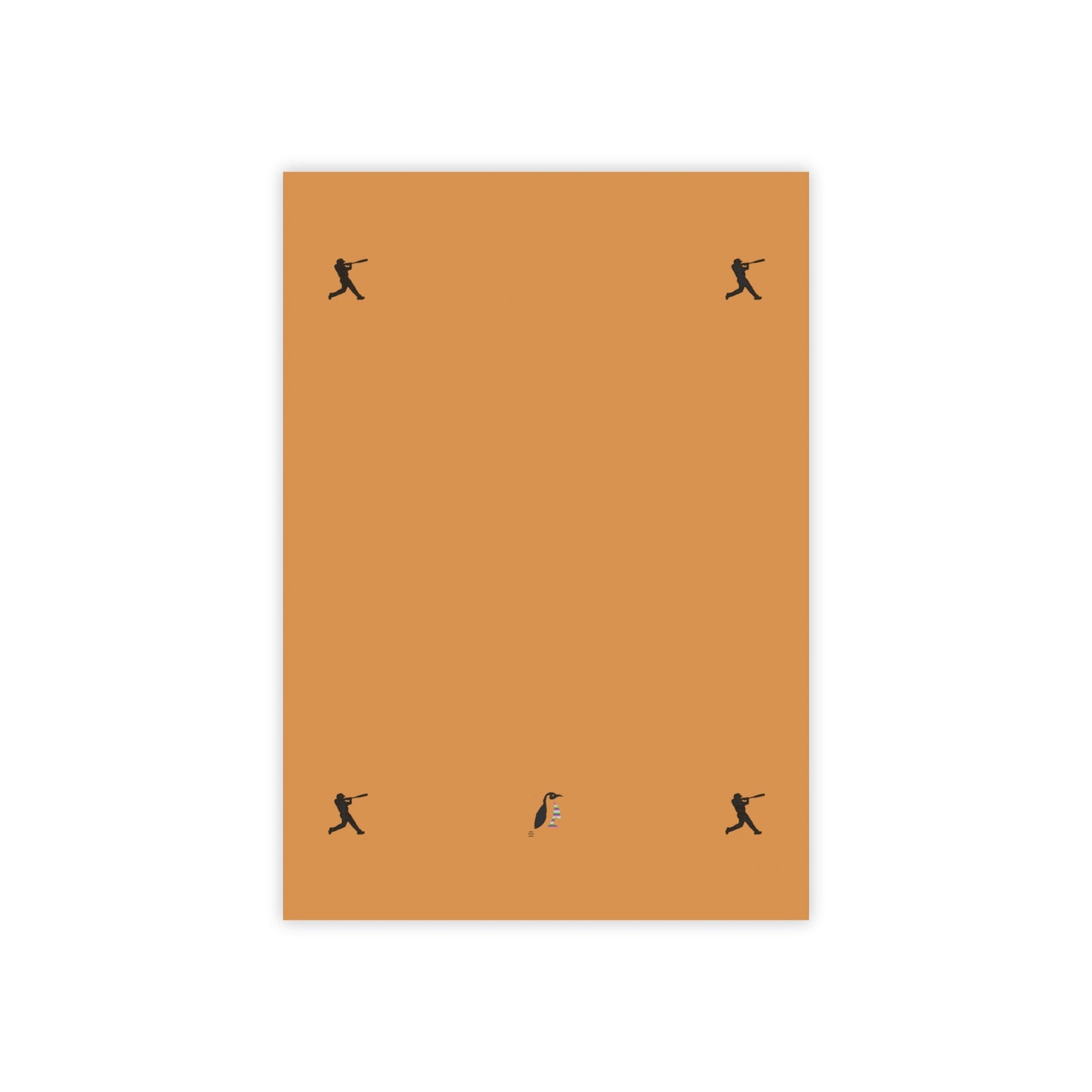 Post-it® Note Pads: Baseball Lite Brown