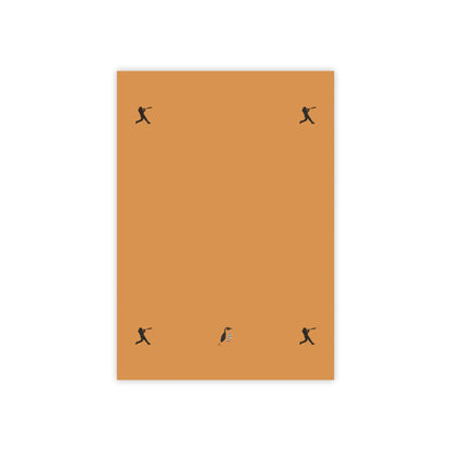 Post-it® Note Pads: Baseball Lite Brown