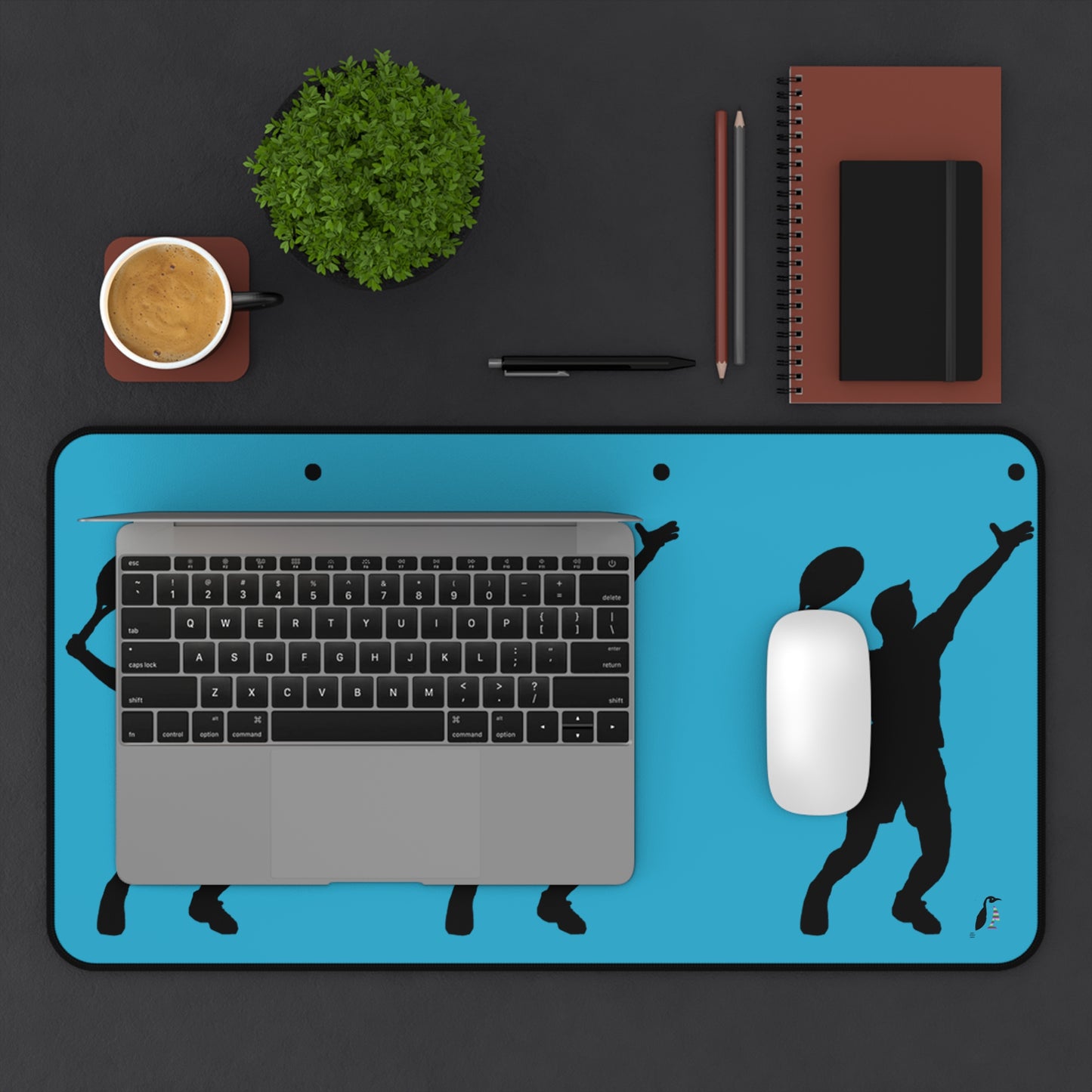 Desk Mat: Tennis Turquoise