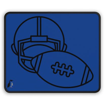 Gaming Mouse Pad: Football Dark Blue